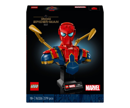 Klocki LEGO® LEGO Super Heroes 76326 Popiersie Iron Spider-Mana